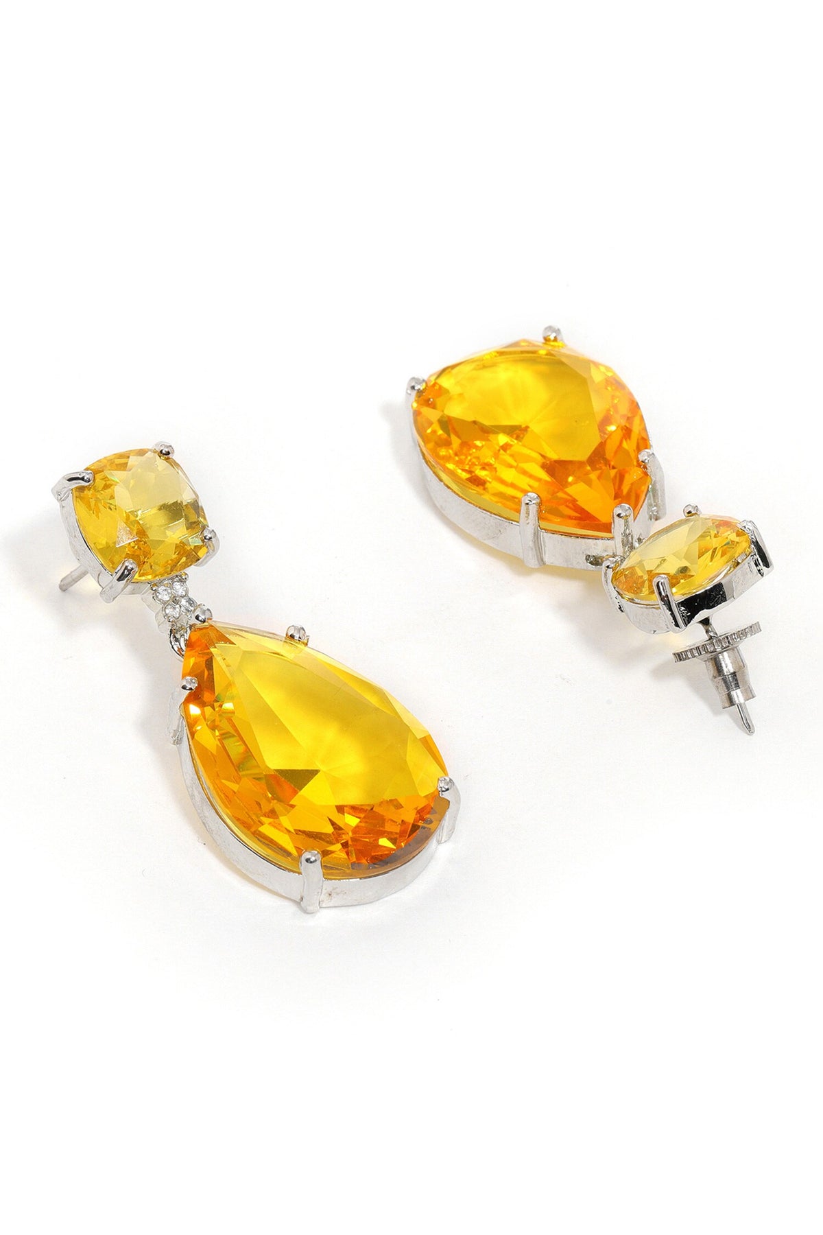 Yellow Doublet Earrings 