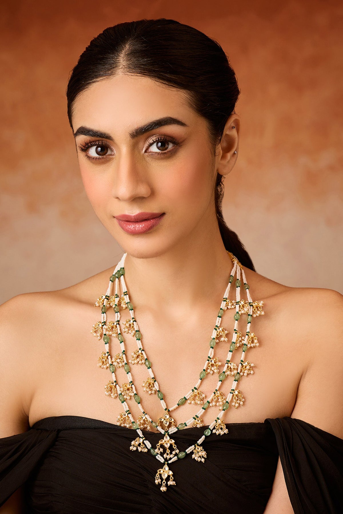 Layered Kundan Necklace 