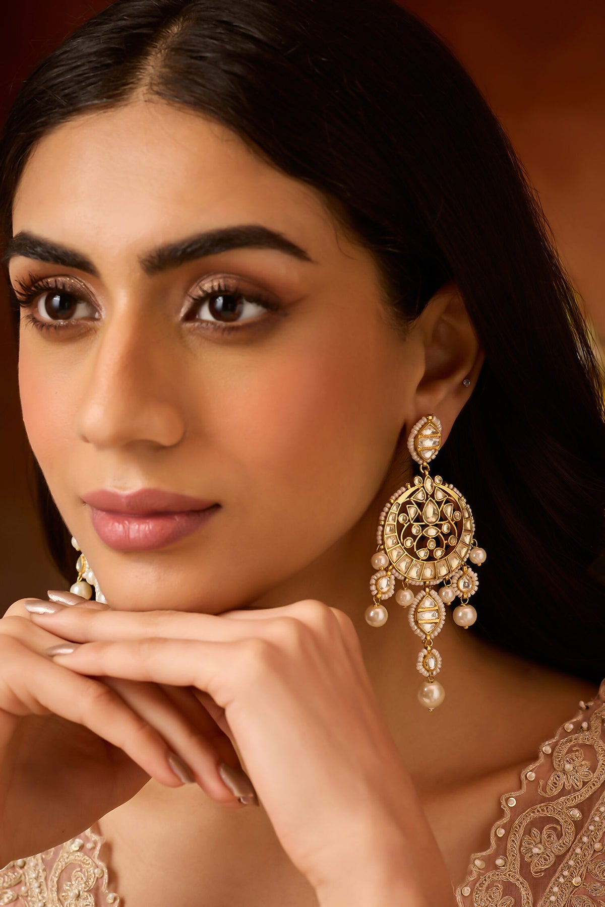 Kundan Necklace Set 