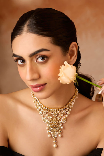 Kundan Necklace Set 