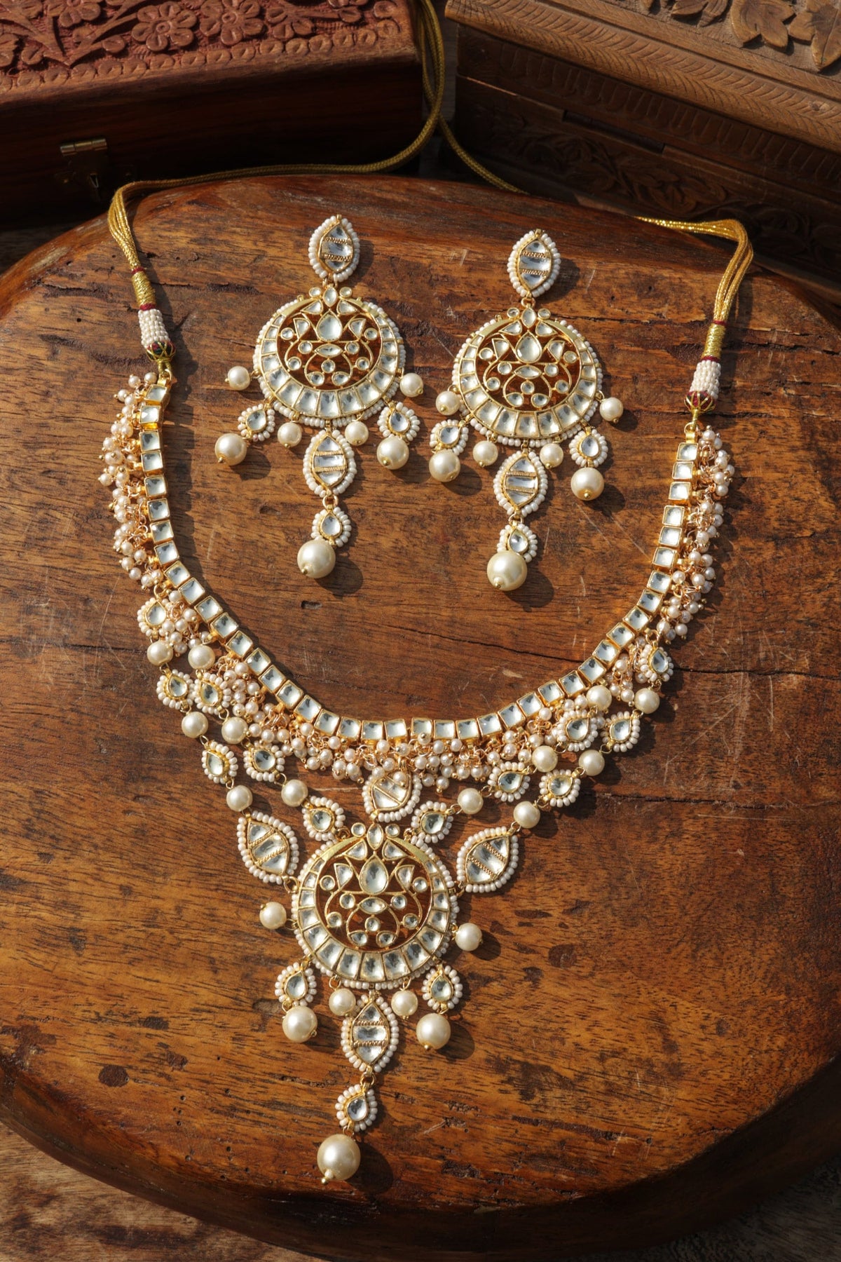 Kundan Necklace Set 
