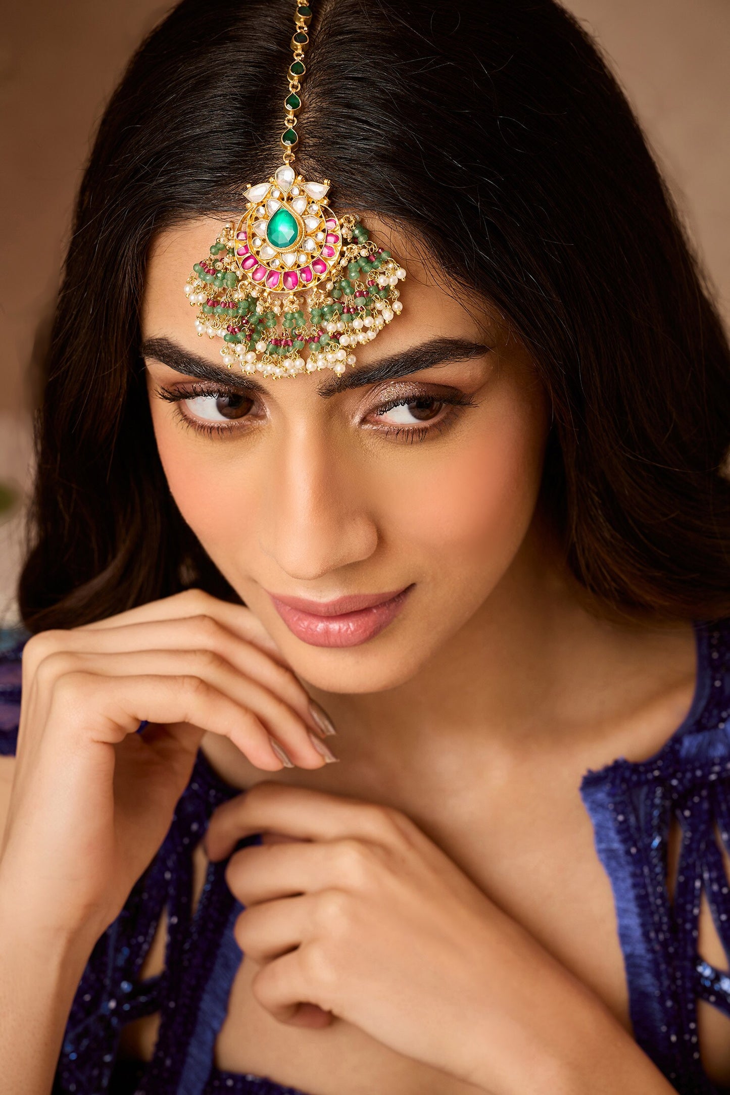 Kundan Statement Maangtikka 