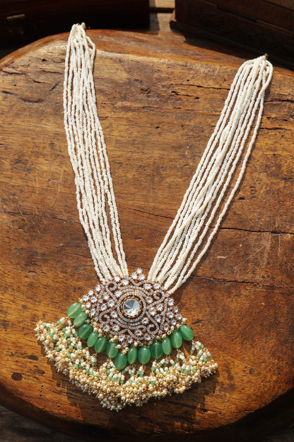 Mint Polki Necklace 