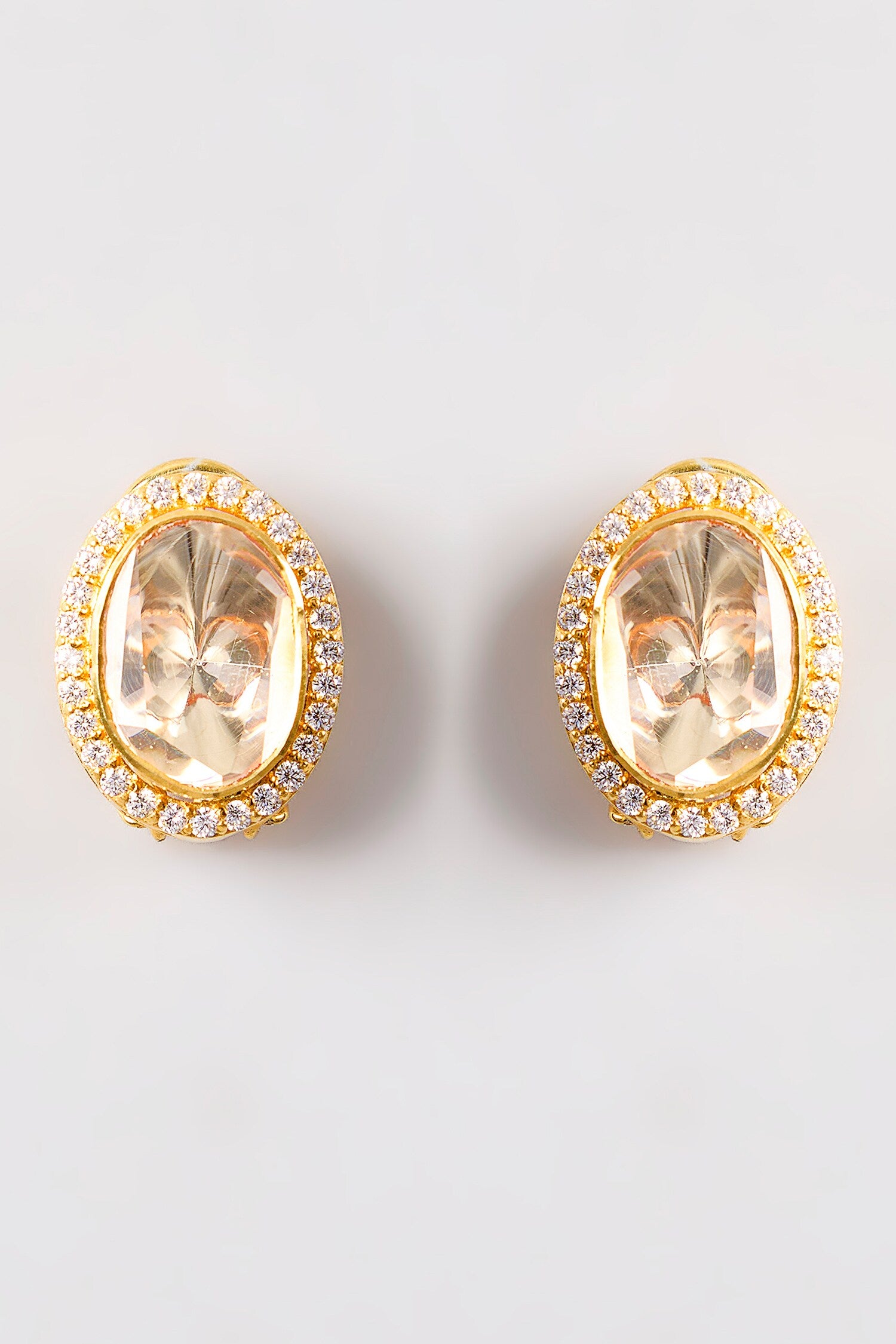 Phool Moissanite Earrings 