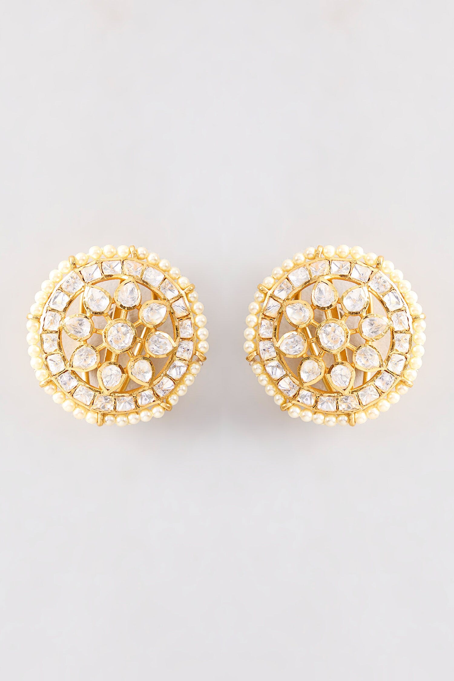 Roop Moissanite Studs 