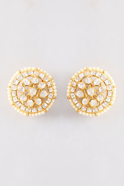 Roop Moissanite Studs 