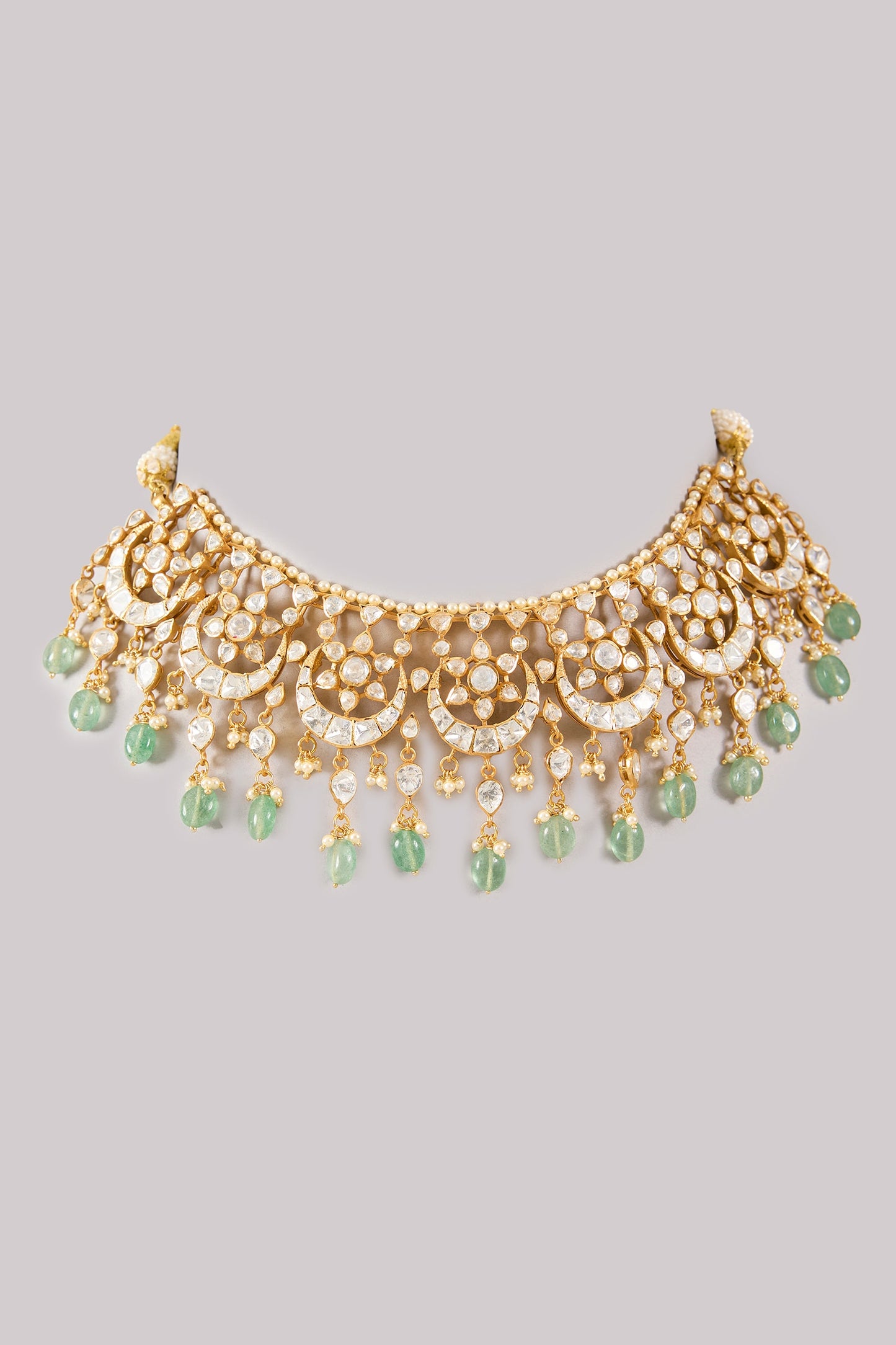 Phool Moissanite Necklace 