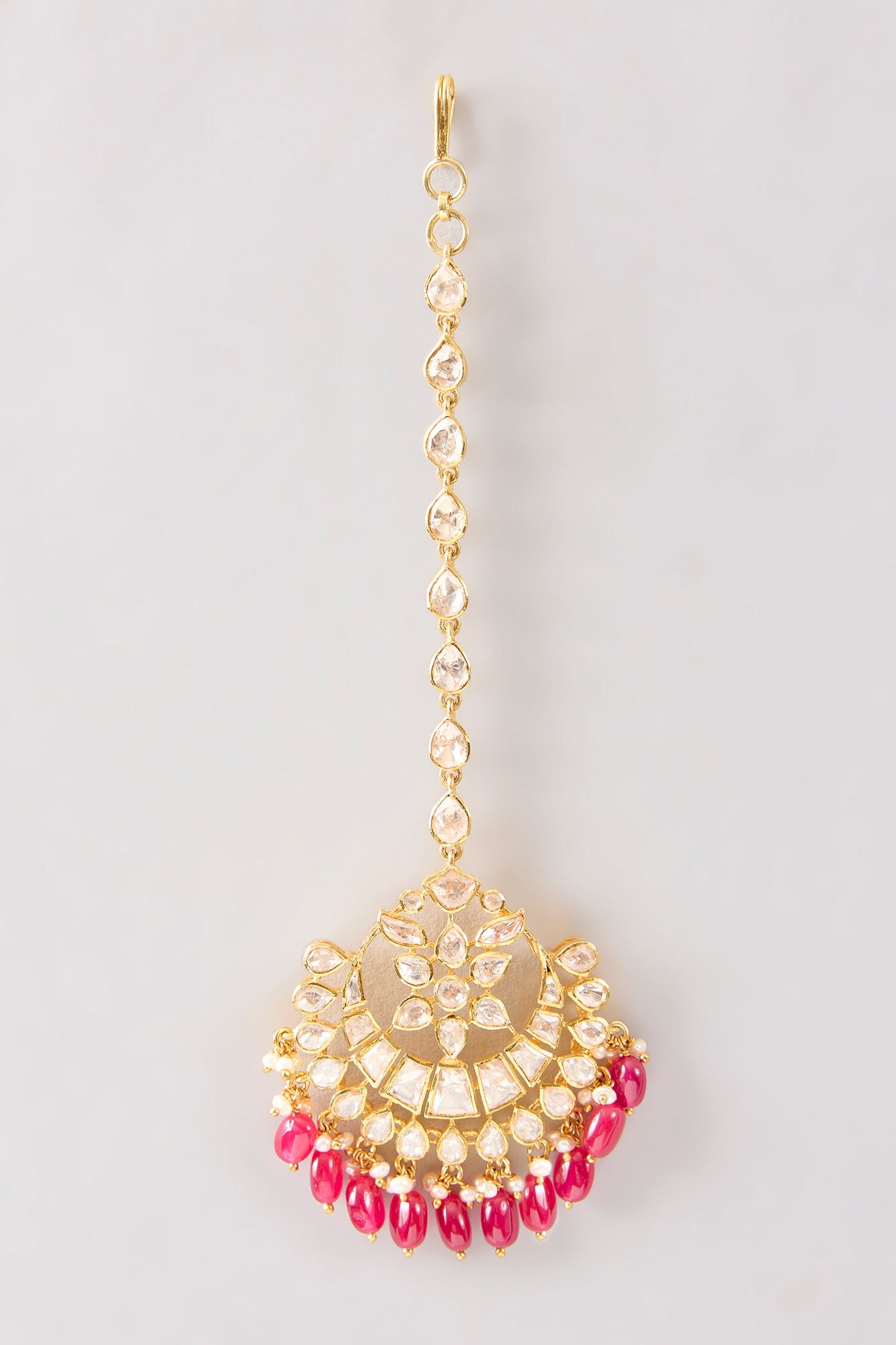 Sheel Moissanite Maangtikka 