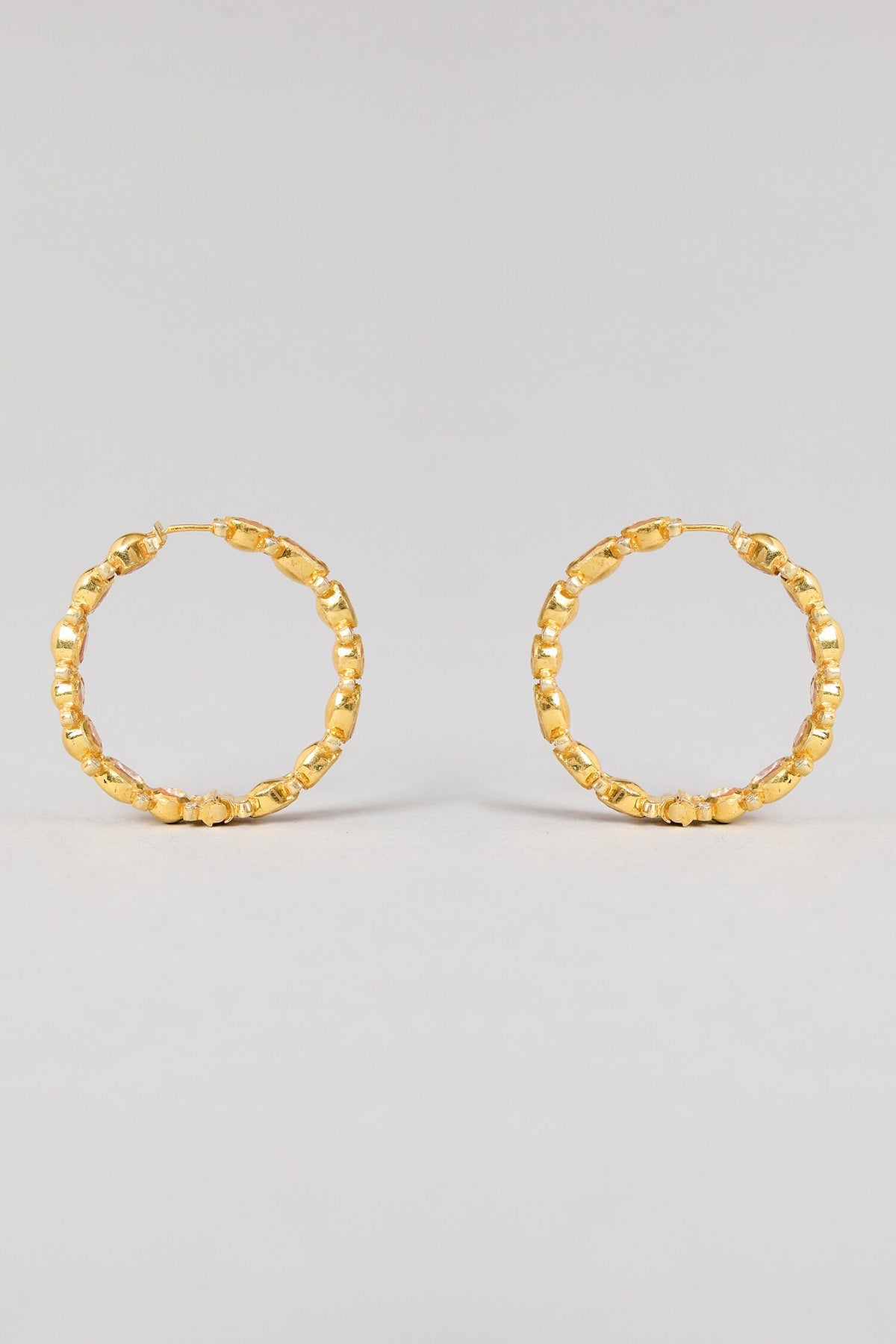 Kamal Chaand Green Drop Earrings 