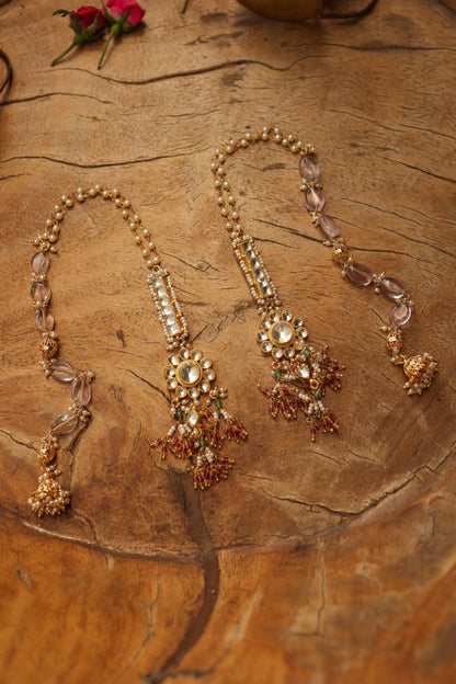 Kundan Jhumki Earrings 