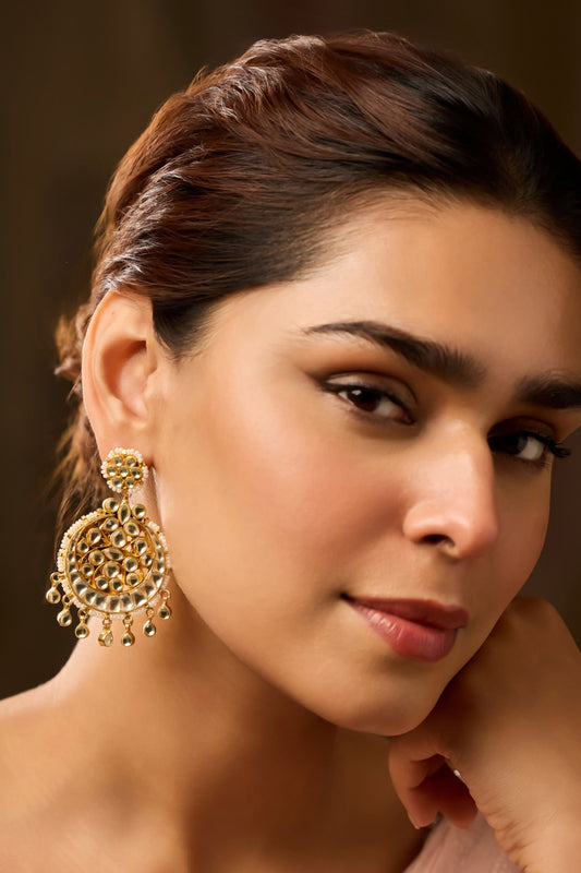 Designer Kundan Earrings 