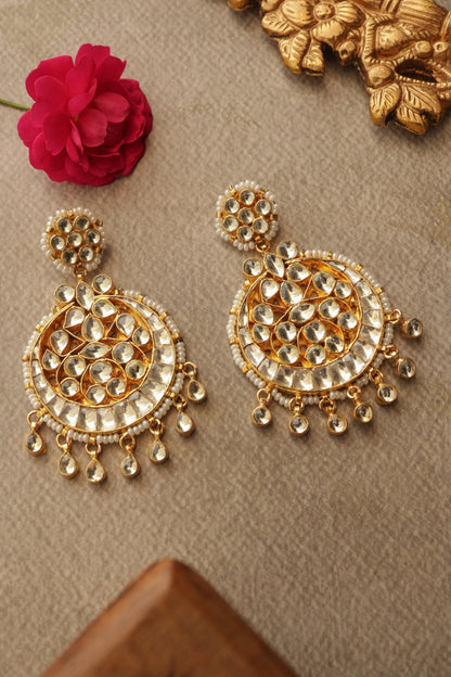 Designer Kundan Earrings 