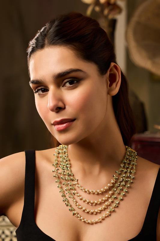 Mint Layered Necklace 