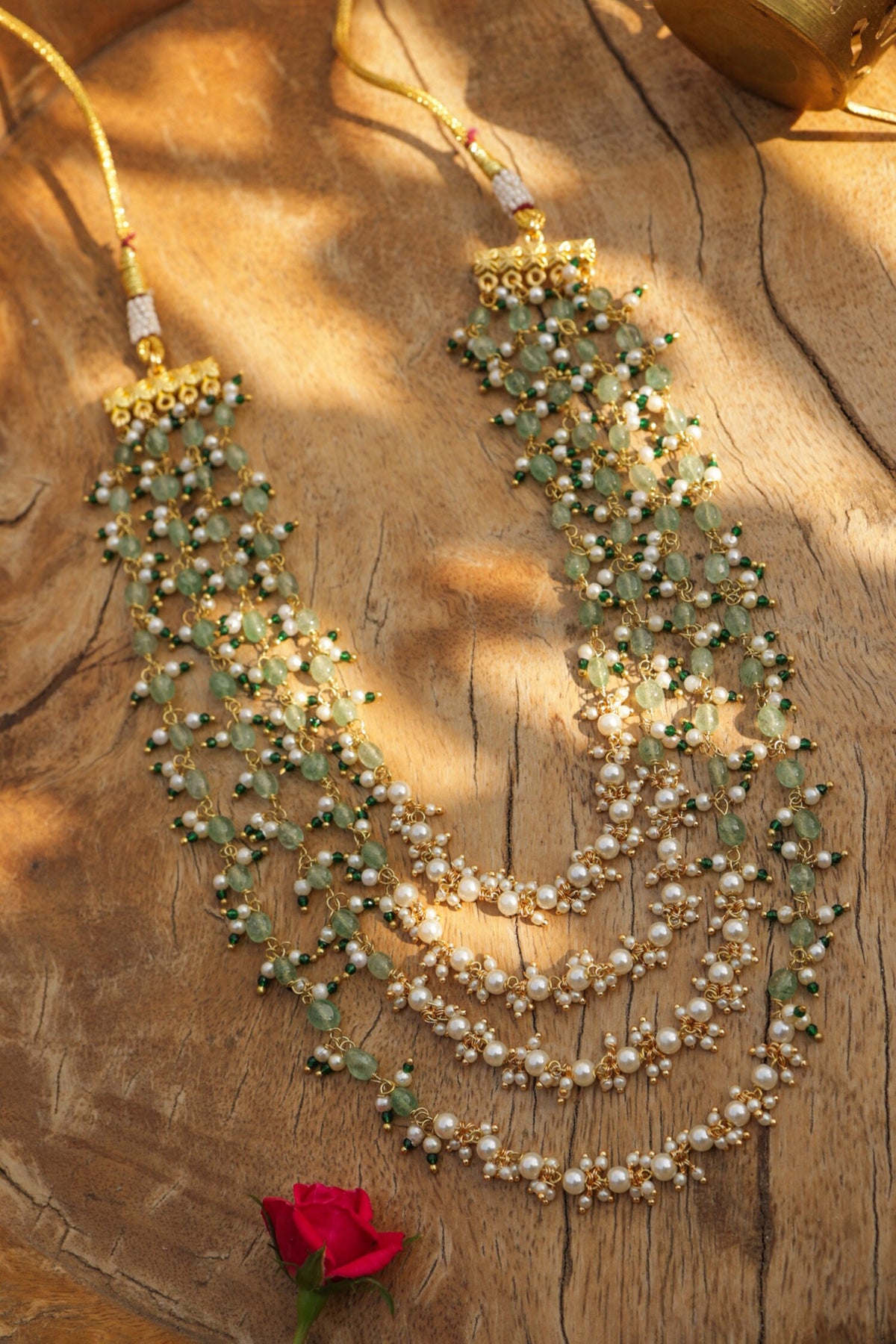 Mint Layered Necklace 