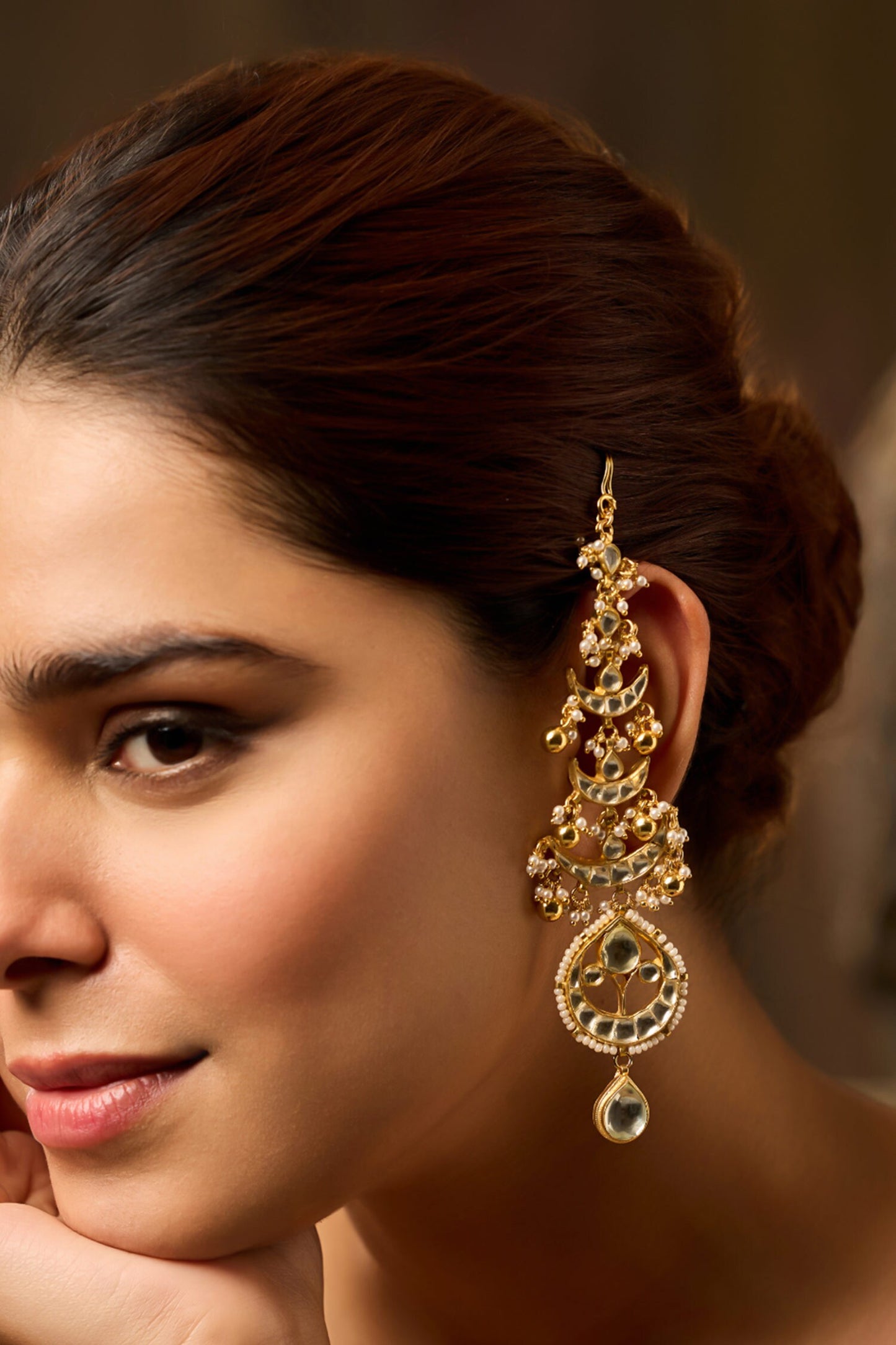 Kundan Statement Earrings 
