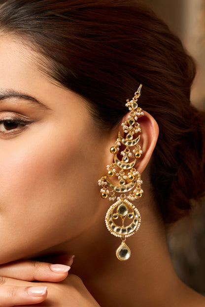 Kundan Statement Earrings 