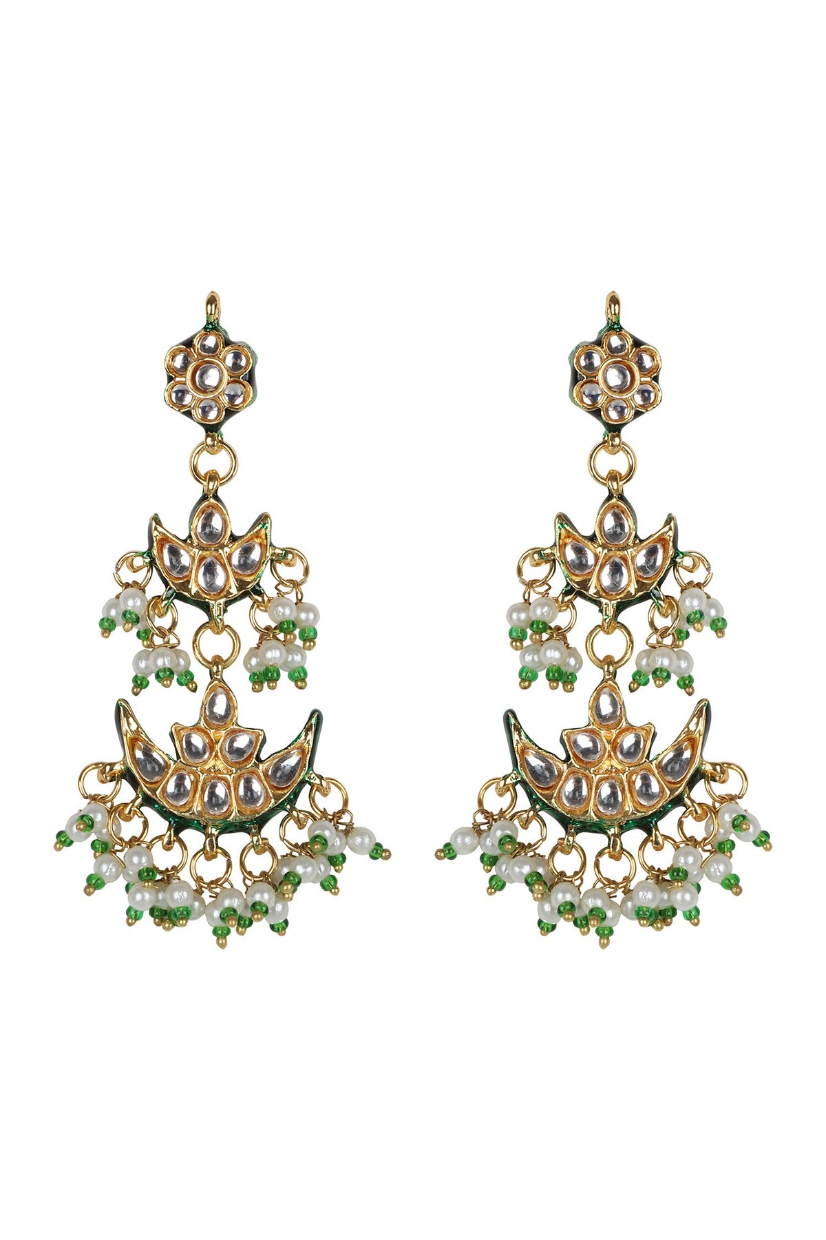 Ariana Kundan Choker Set with Earrings 