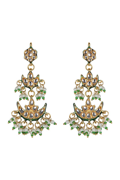 Ariana Kundan Choker Set with Earrings 