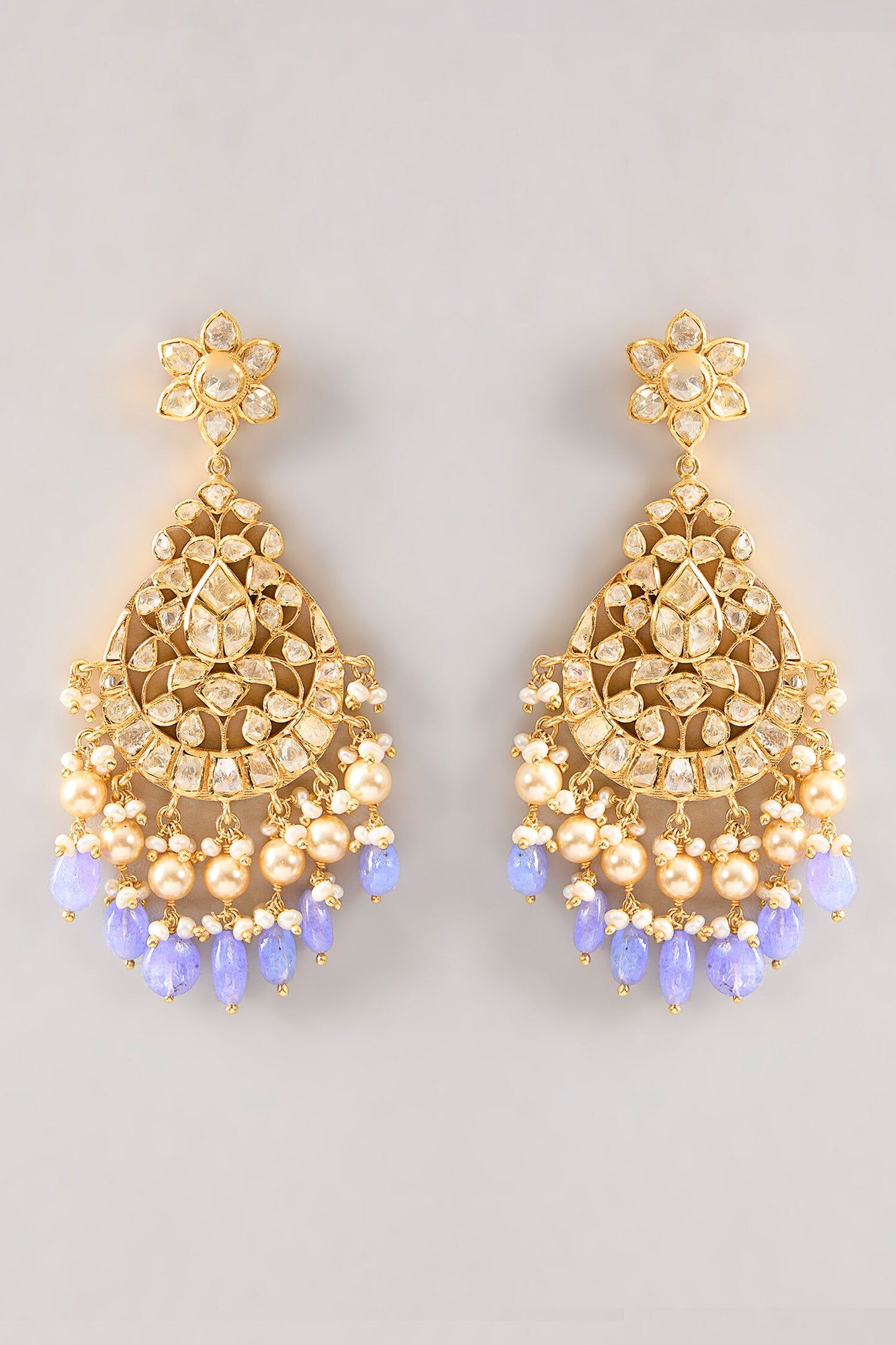 Chand Moissanite Earrings 