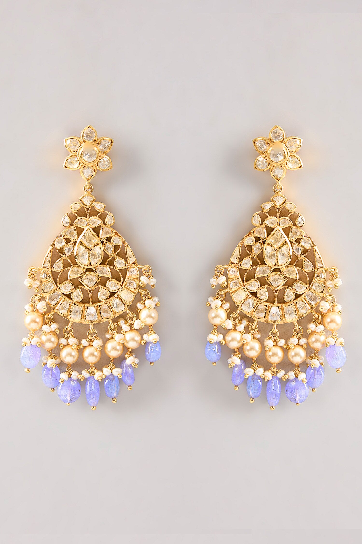Chand Moissanite Earrings 