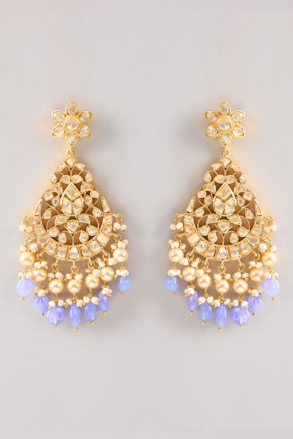 Chand Moissanite Earrings 
