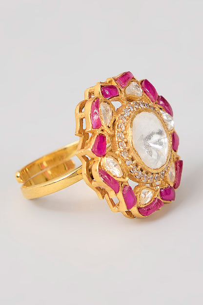 Kira Moissanite Ring 