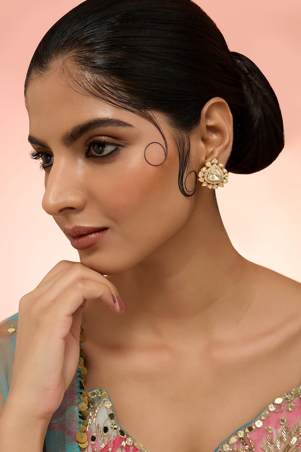 Marlo Moissanite Gold Plated Tops 