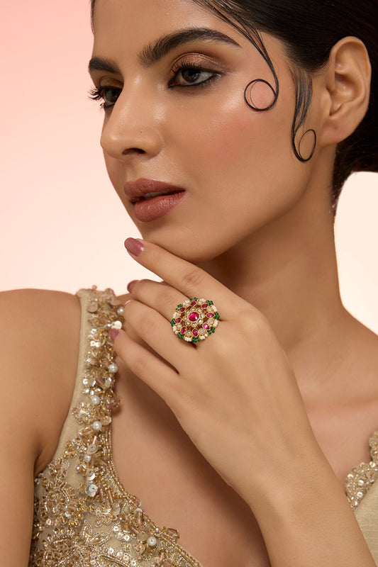 Kashi Kundan Ring 