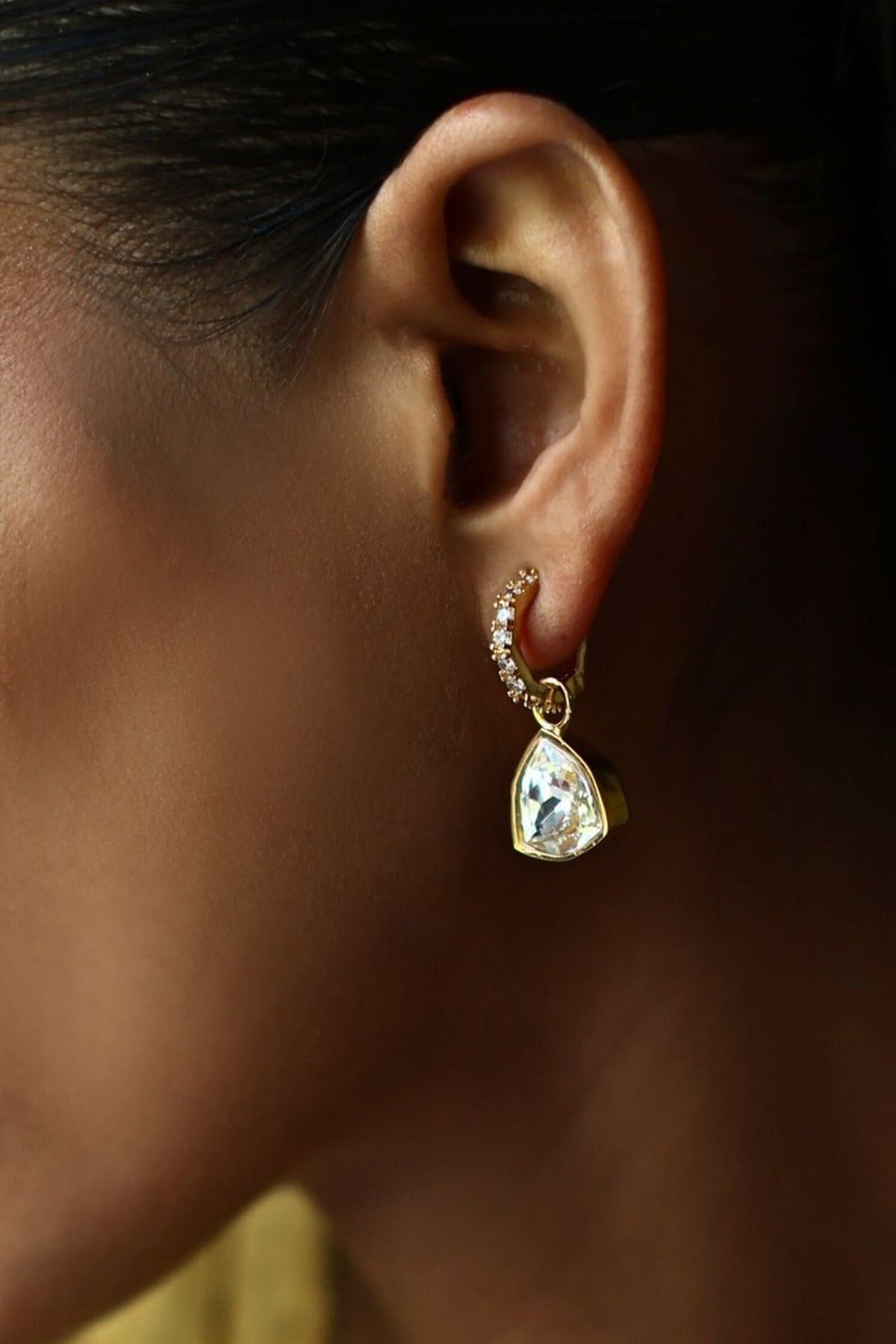Designer Silver Multi-Color Earrings 