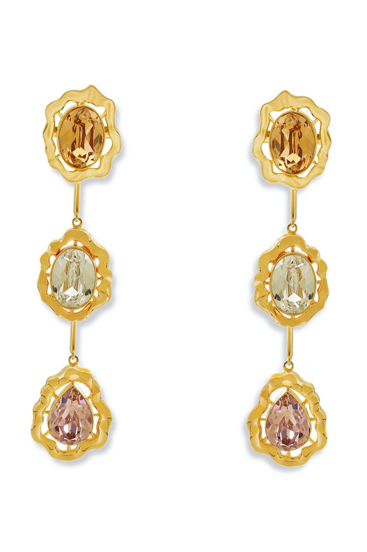 Gold Plated Designer Earrings 