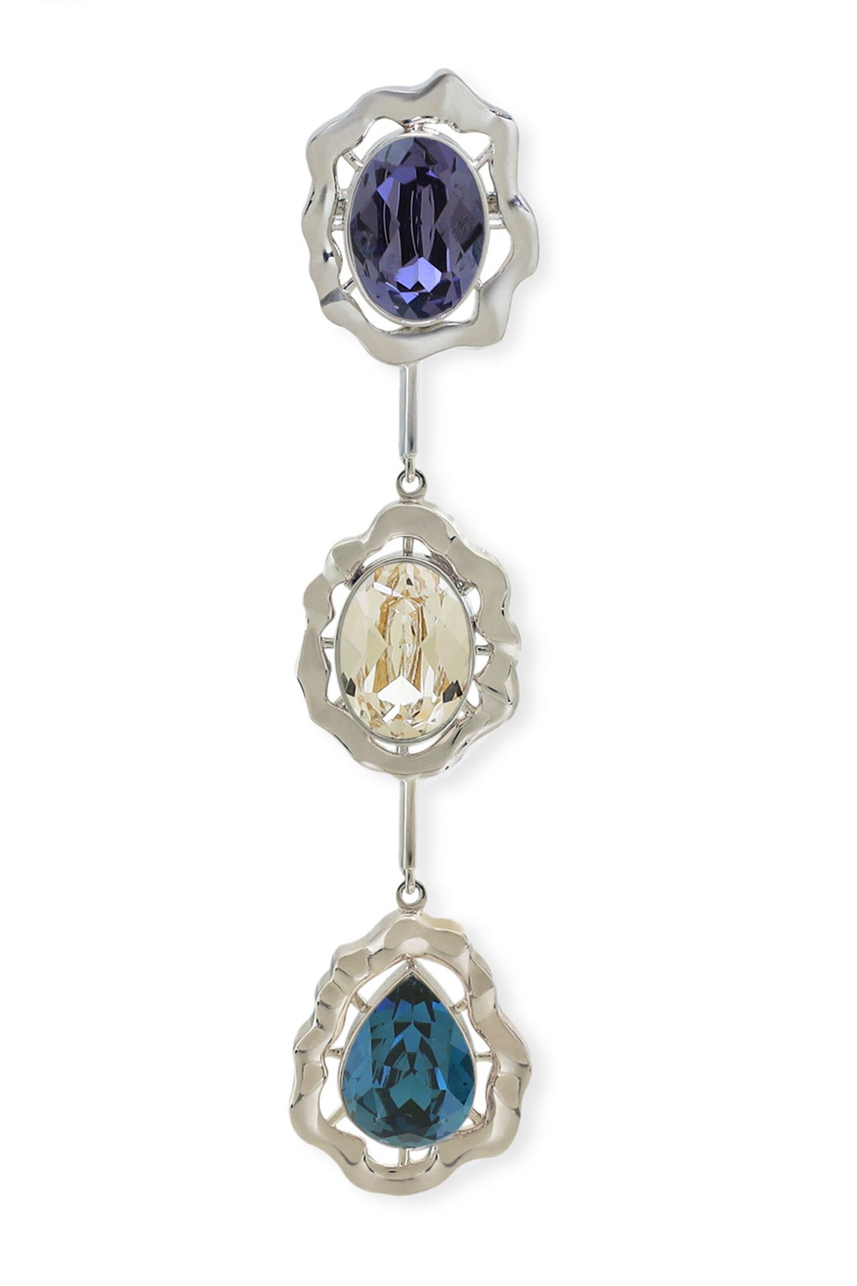 Blue Designer Earrings Set 