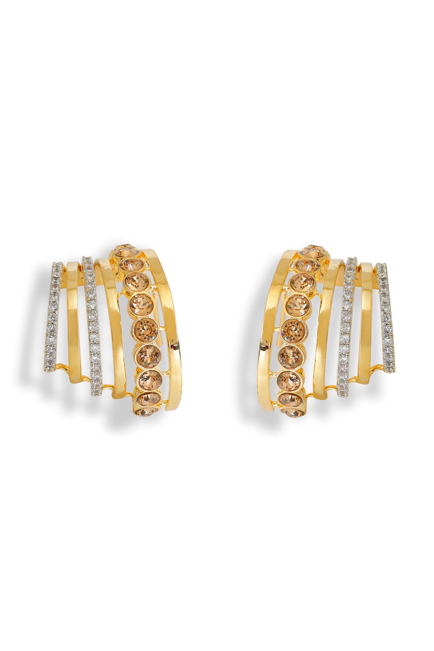 Designer Gold Plated Earring 