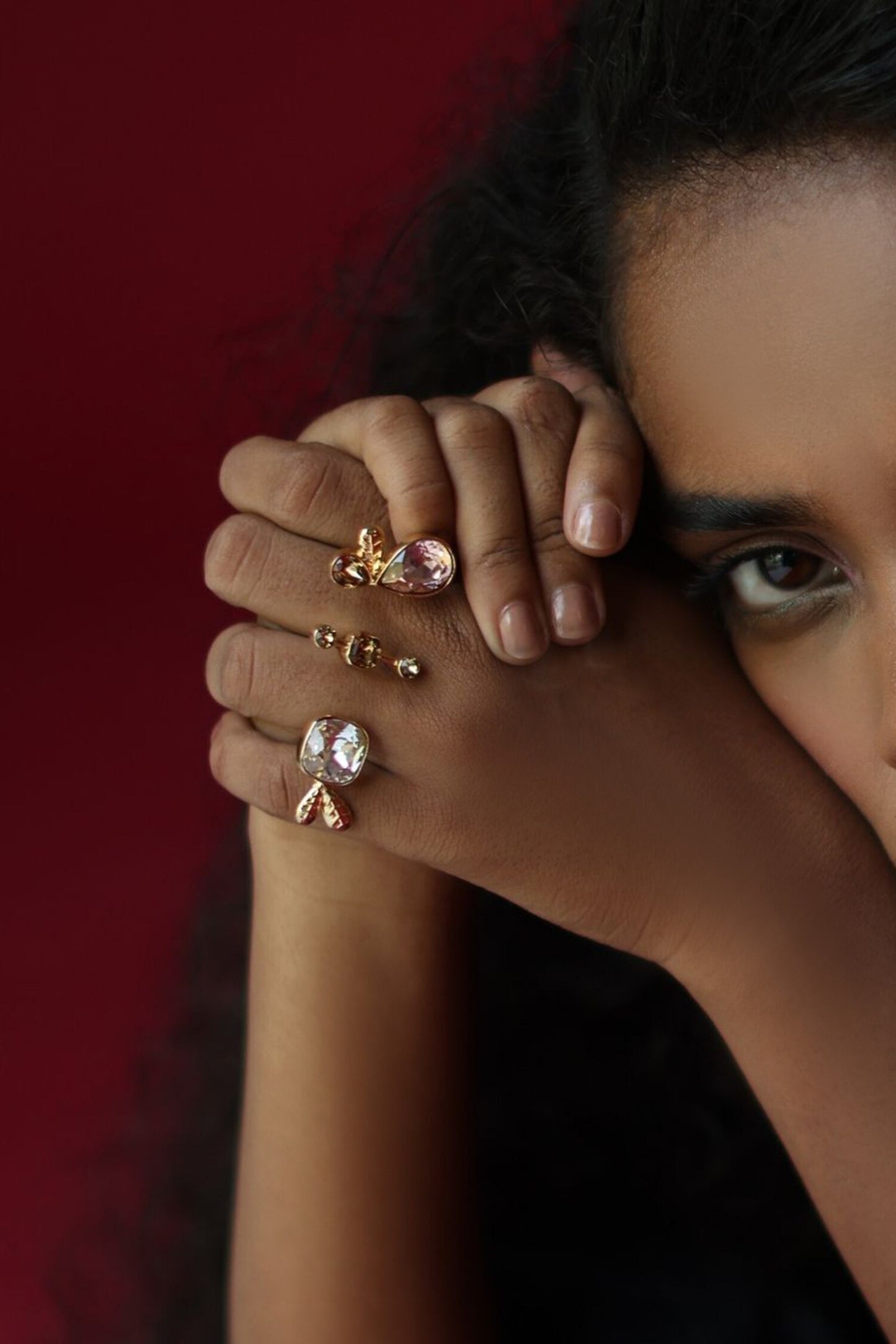 Rosegold Designer Ring 
