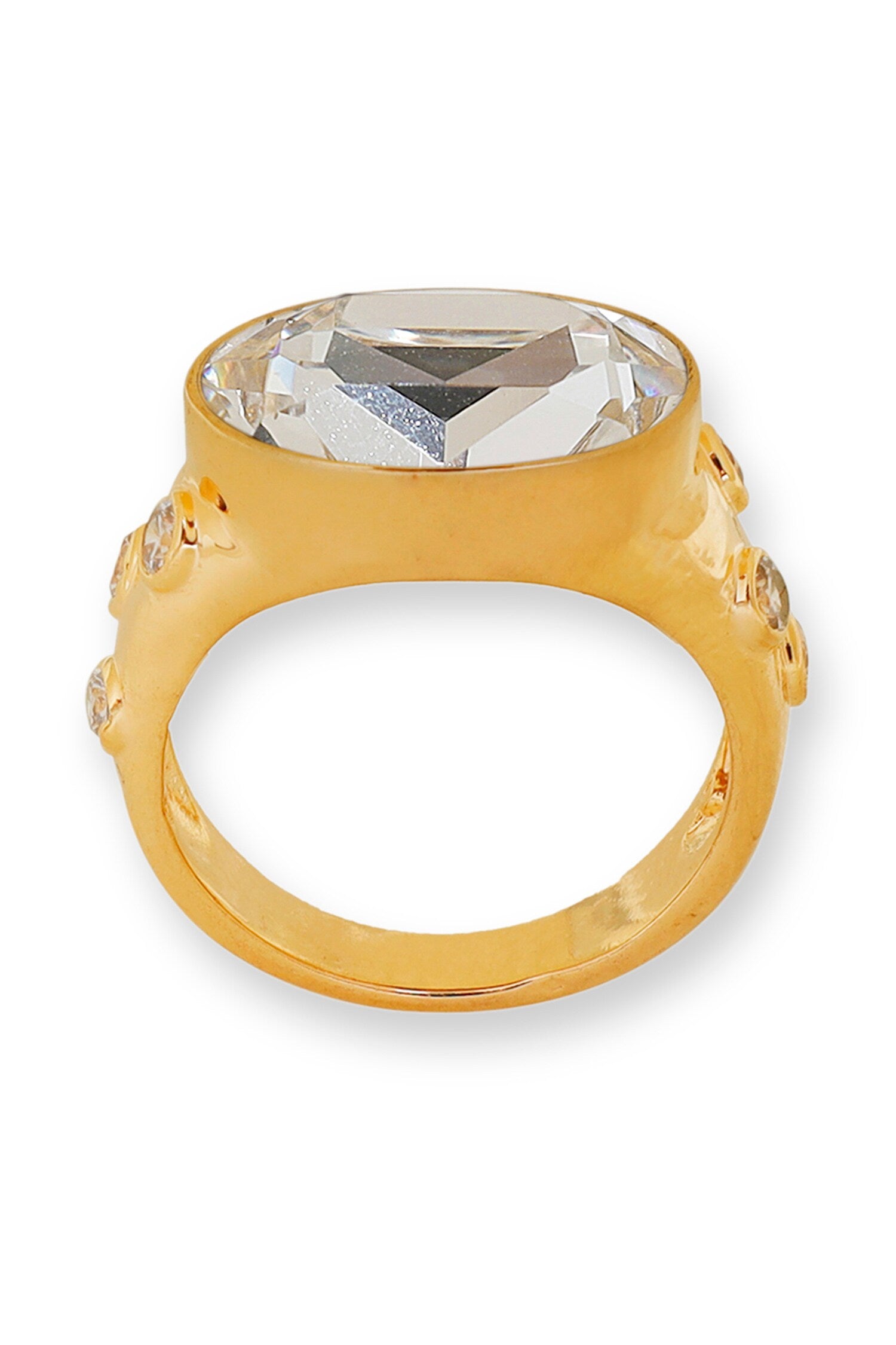 Gold Plated Designer Ring 