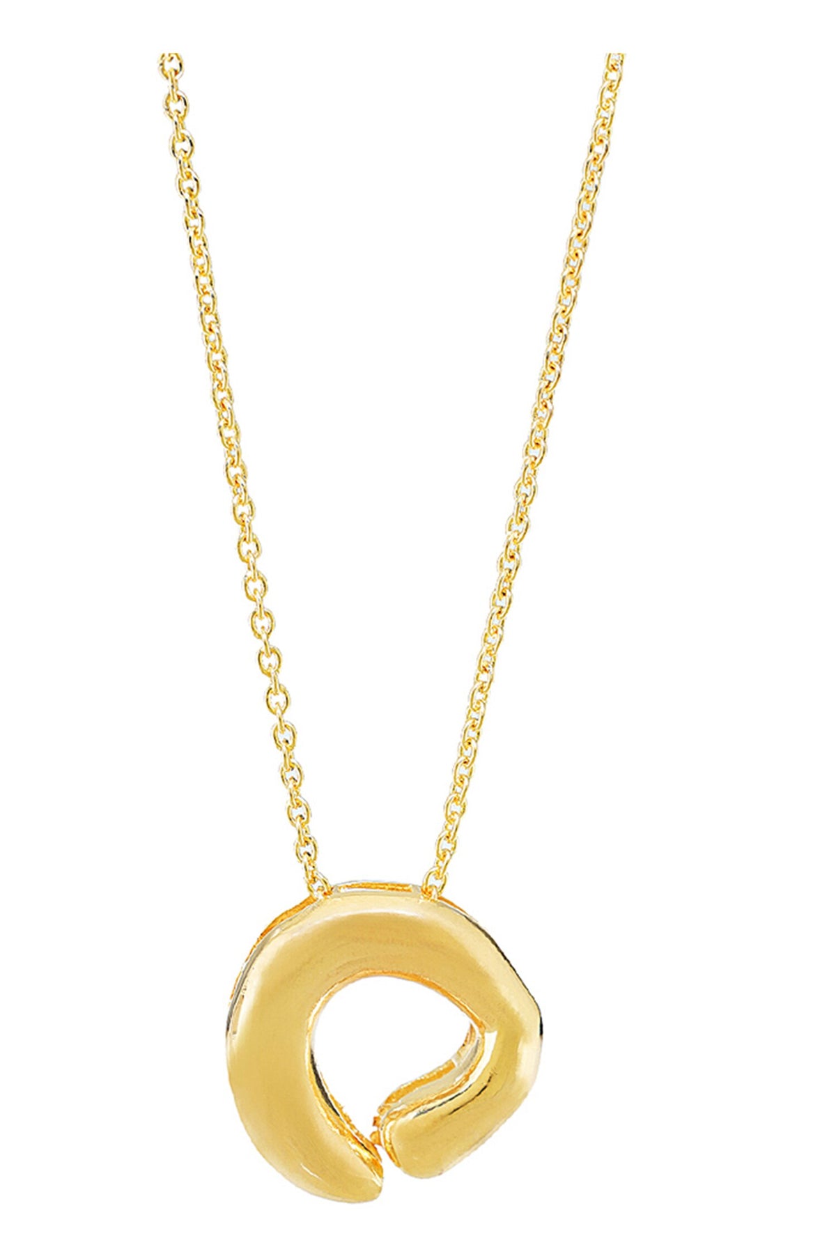 Golden Pendant Necklace 