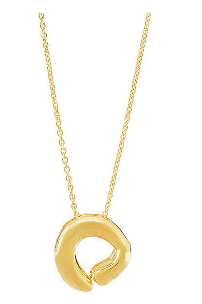 Golden Pendant Necklace 