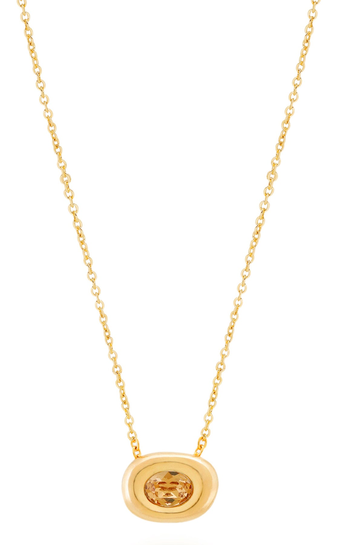 Golden Pendant Necklace 