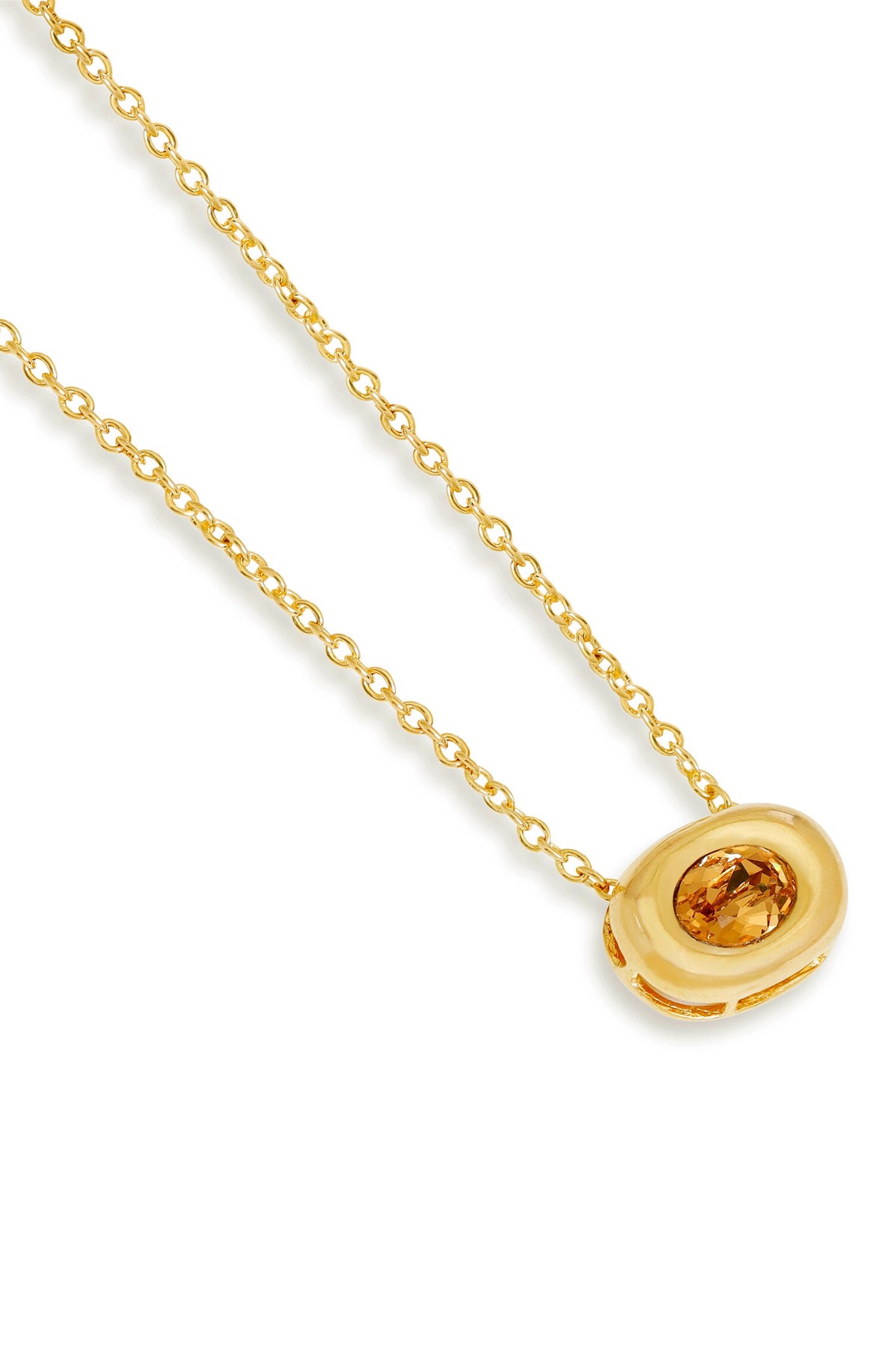 Golden Pendant Necklace 