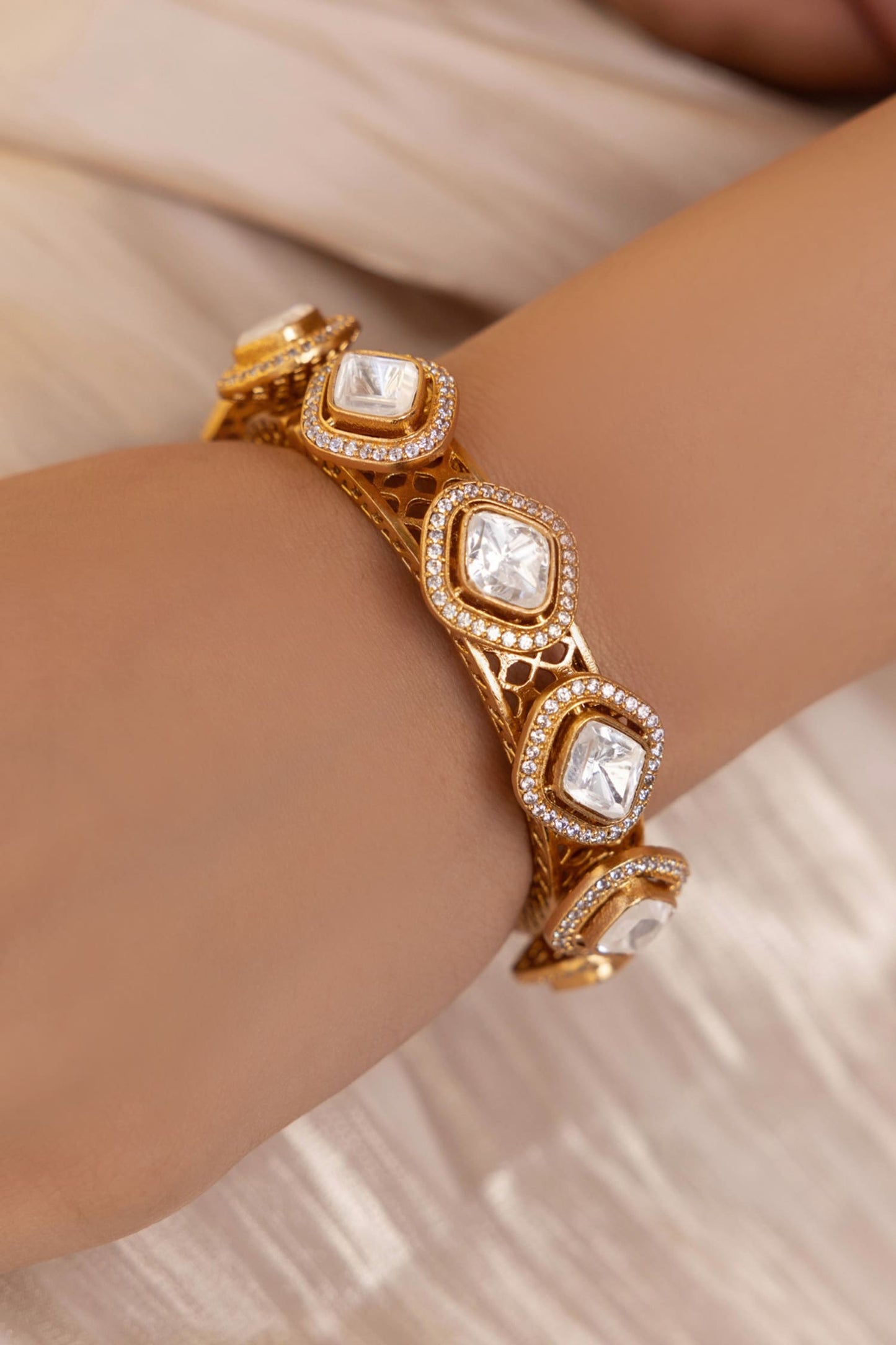 Designer Tanuya Gold Bangle 