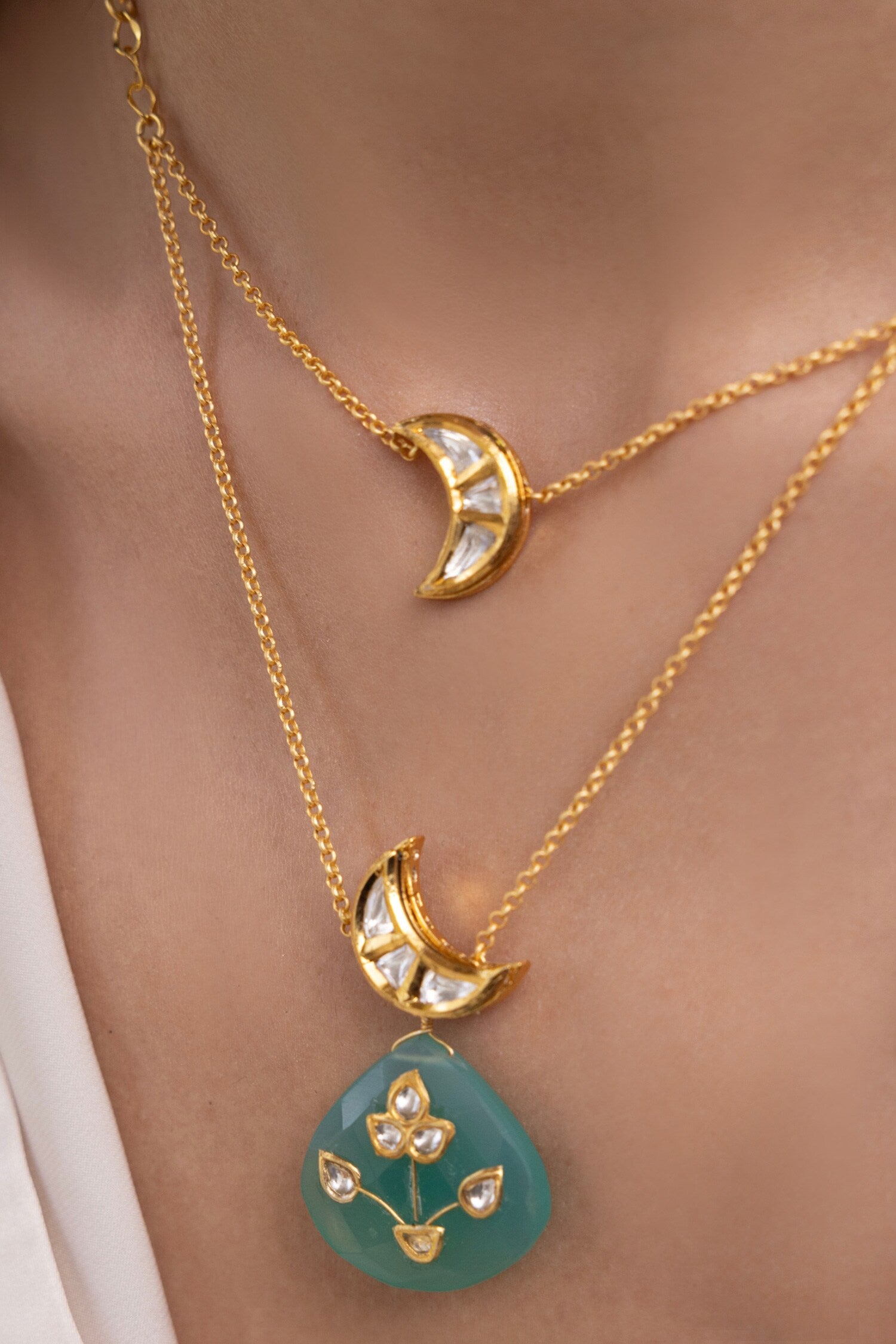 Tiara Drop Necklace 