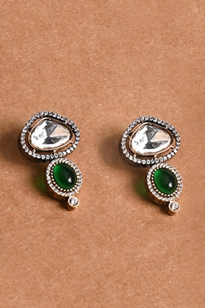 Crimson Cascade Earrings 