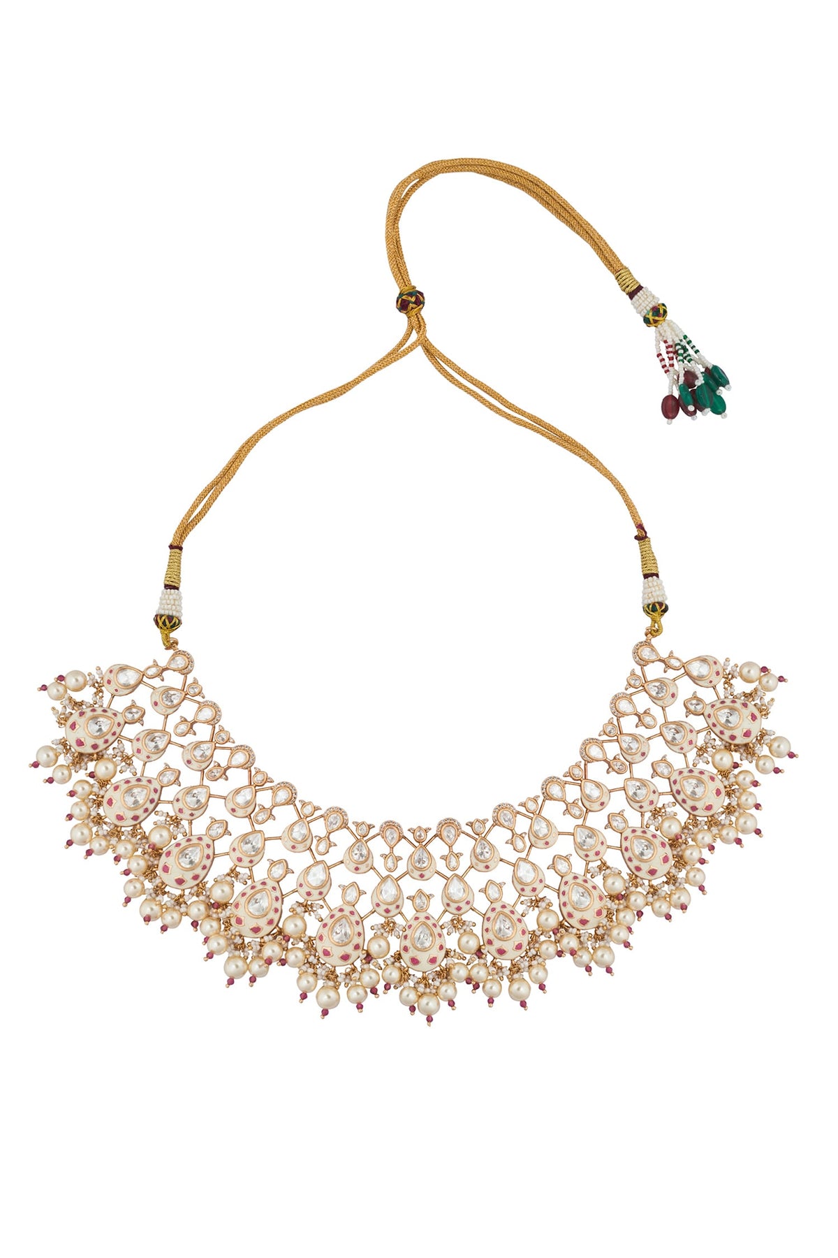 Kundan Jewelry Set with Maangtikka 