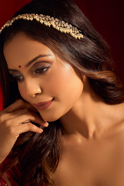 Kundan Green Mathapatti 