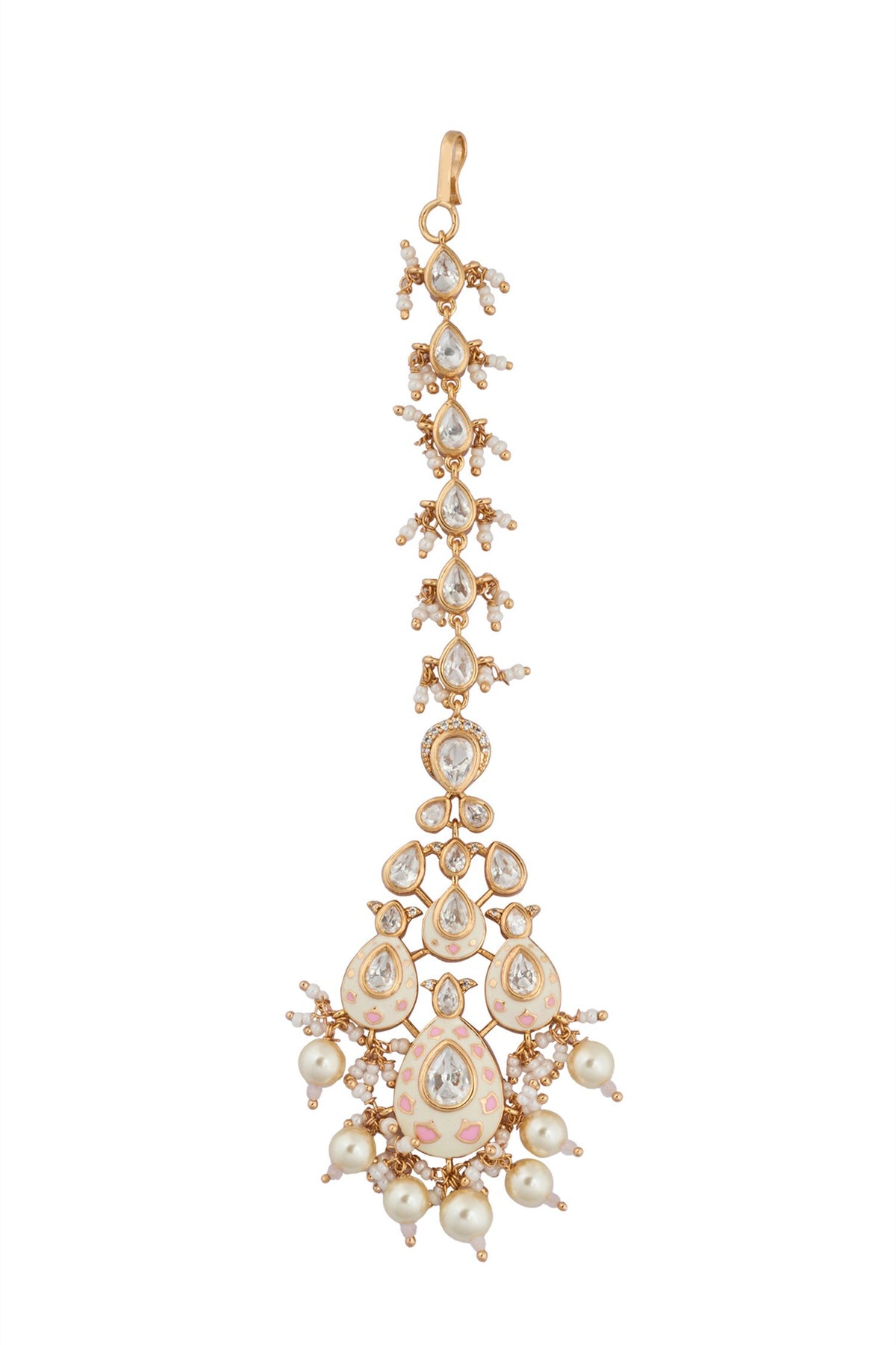 Kundan Jewelry Set with Maangtikka 