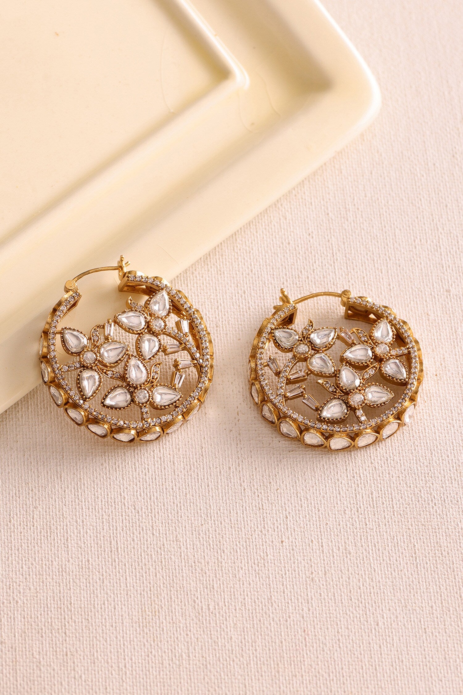 Moissanite Diamond Earrings 