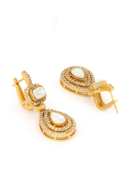 Antique Finish Earrings and Necklace set 