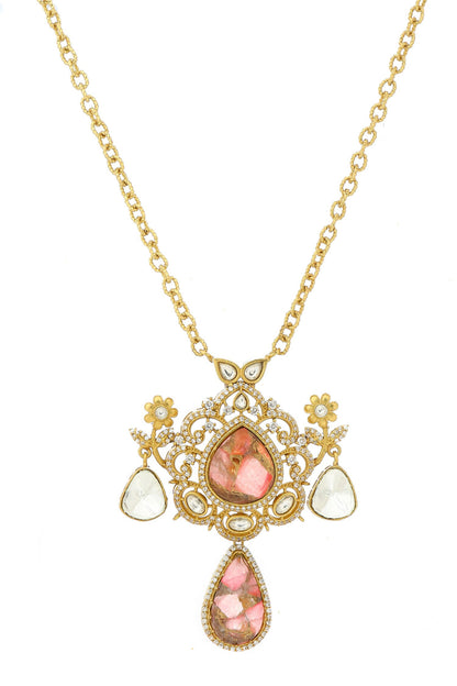 Natural Stones Earrings & Necklace set 