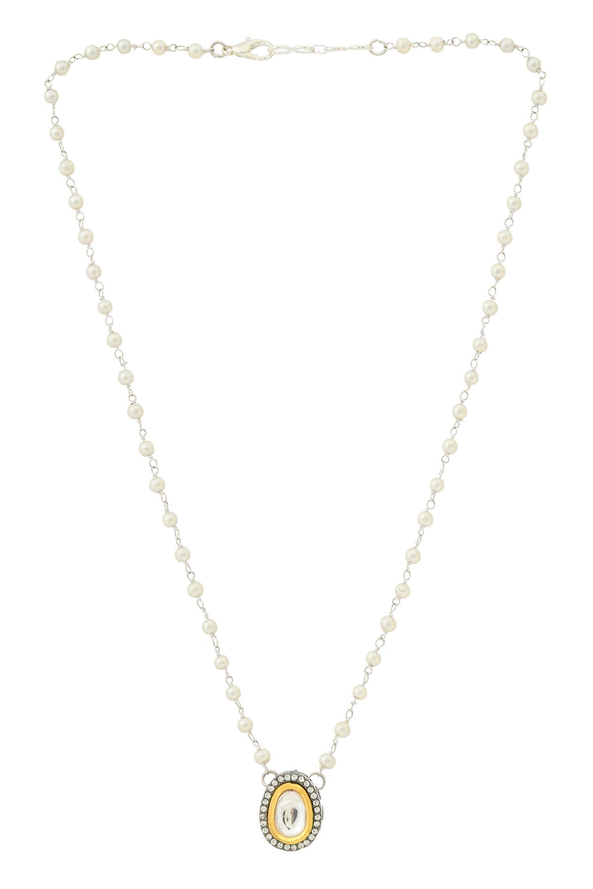 Beaded Kundan Necklace 
