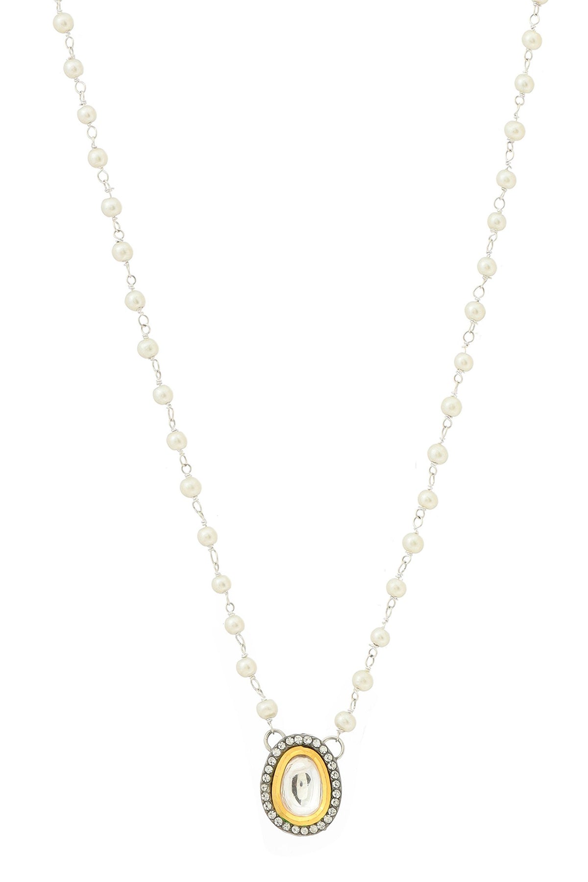 Beaded Kundan Necklace 