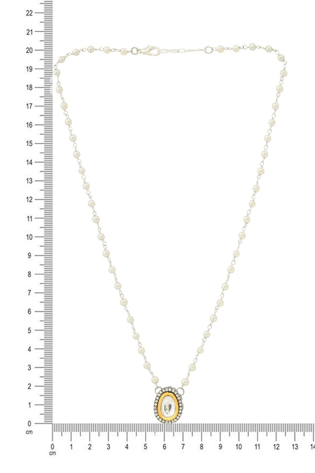 Beaded Kundan Necklace 